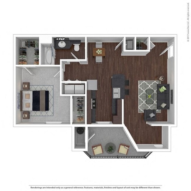 Floorplan - Broadleaf Apartments