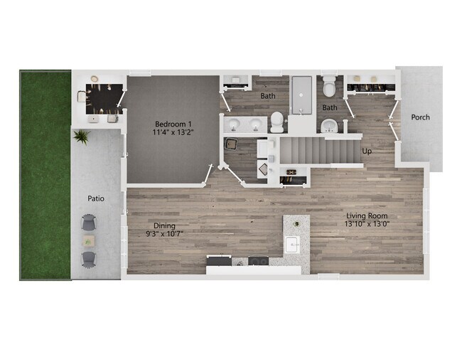 Floorplan - River Ford