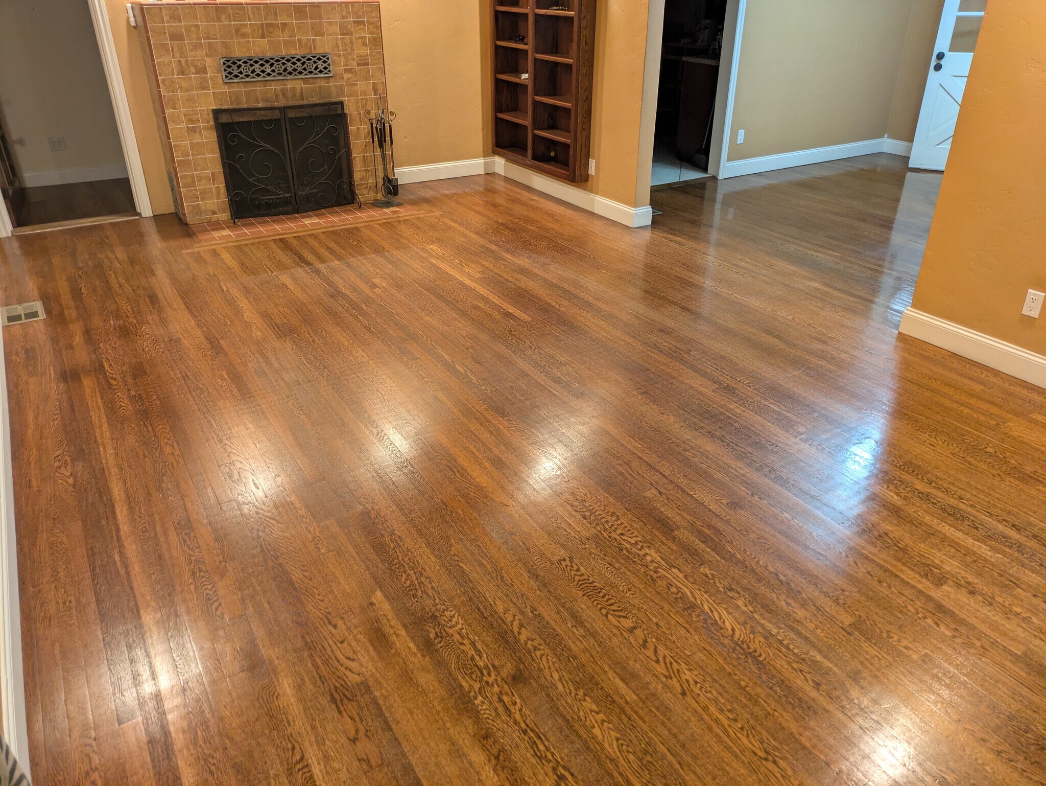 Front room - Restored Floors Nov.2025 - 5762 Olvera Ave