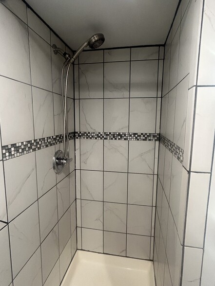 custom tile shower - 603 Washtenaw Ave