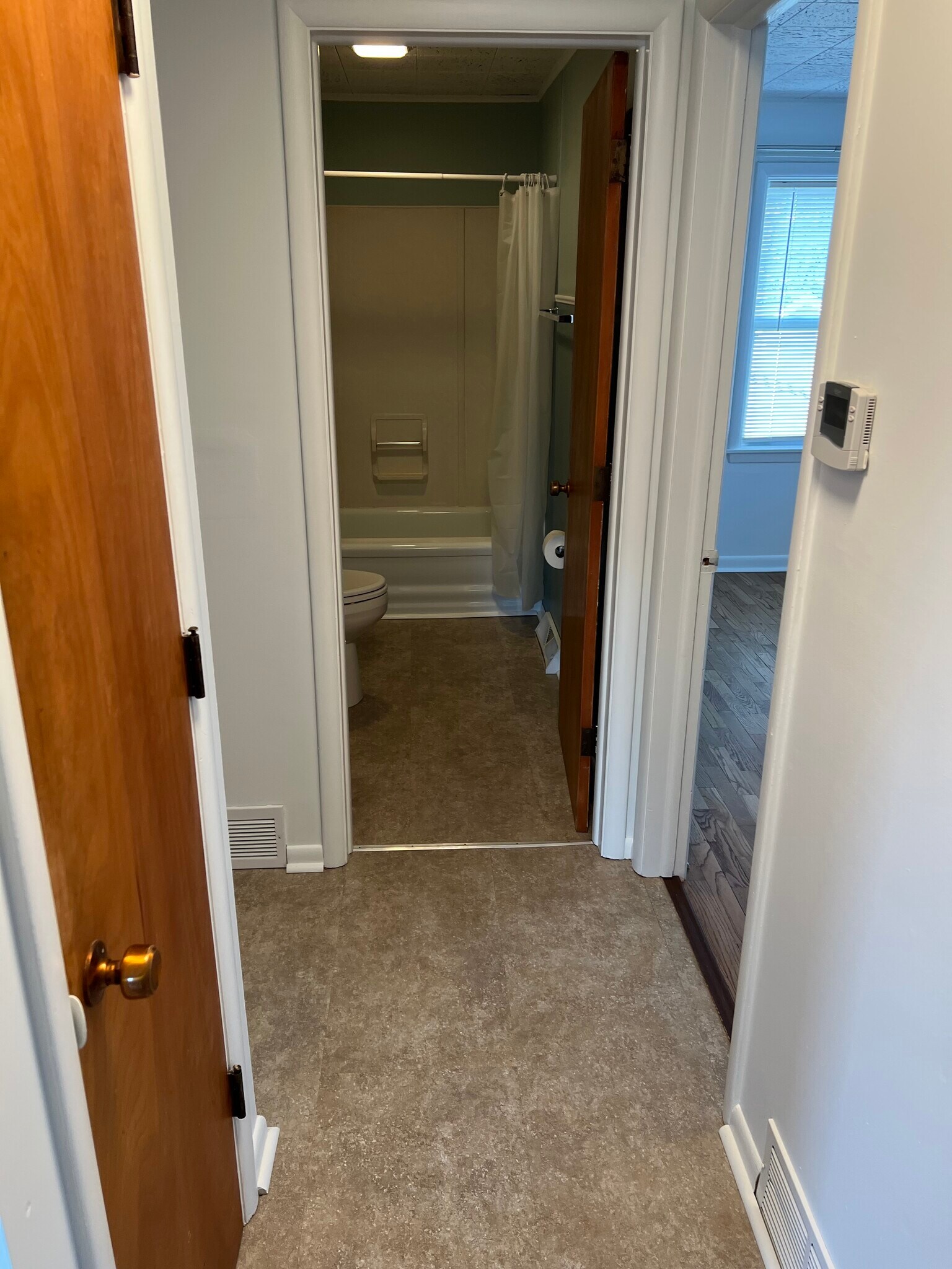 Hallway to bedrooms and bath - 119 N Washington St