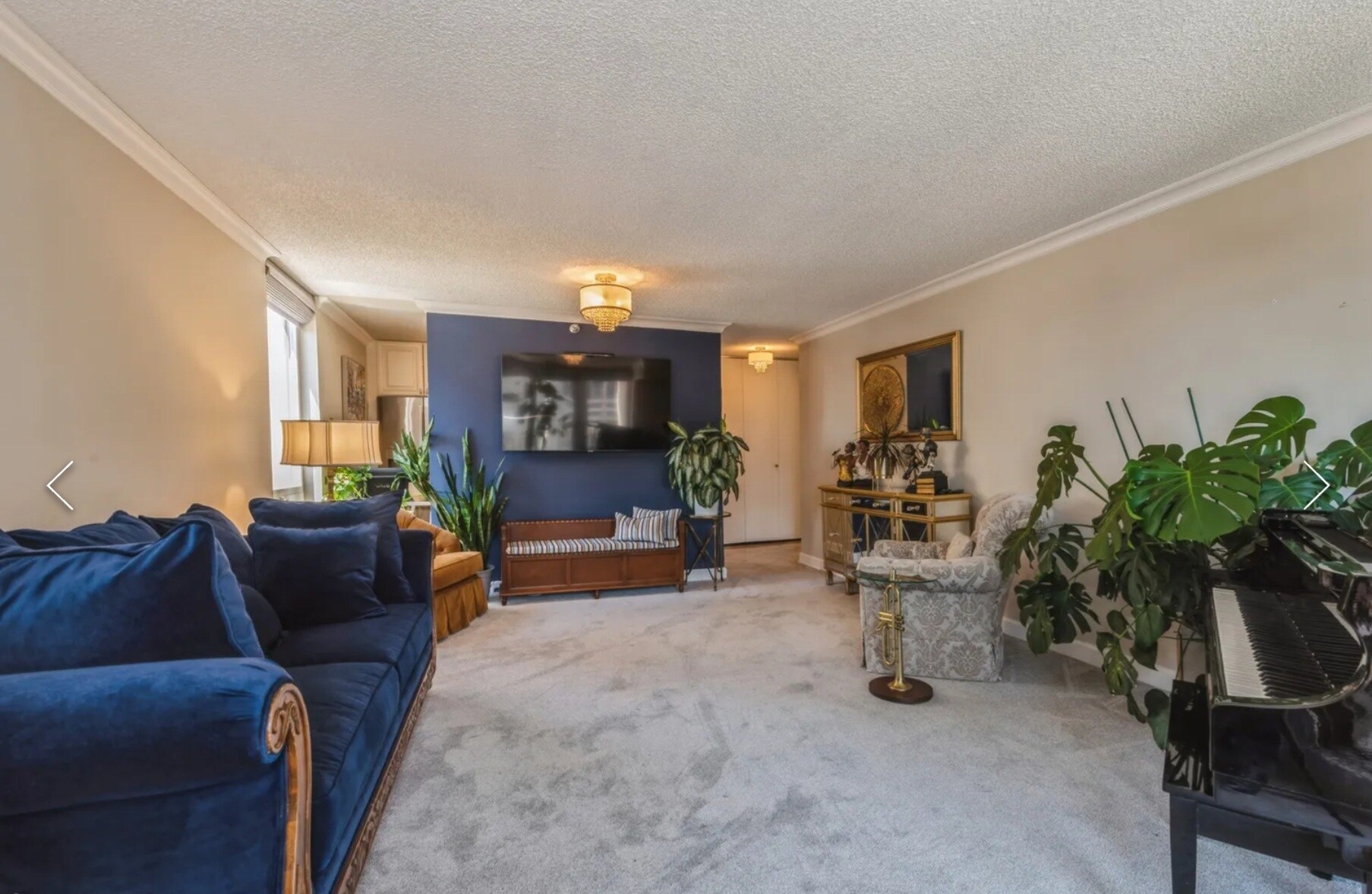 Living room - 200 N Dearborn St