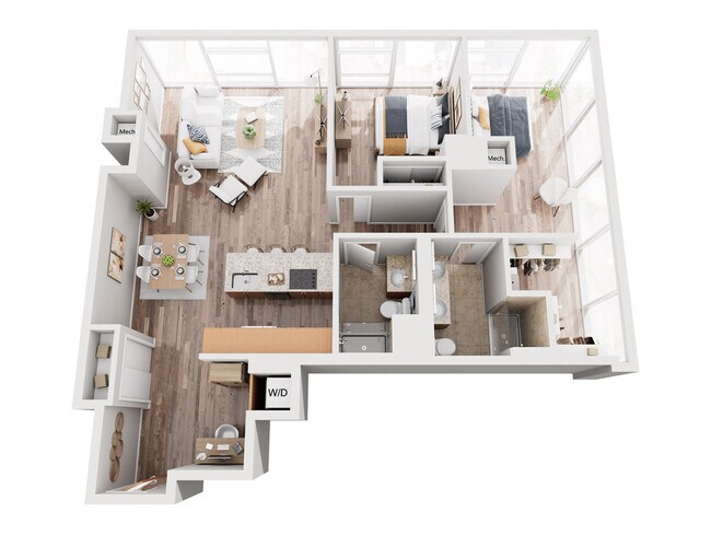 C2 floor plan Aston - Aston