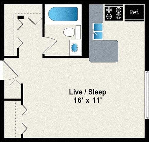 Floorplan - Reside 707