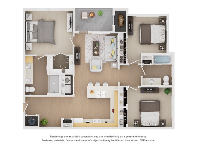 Floorplan - West Side Flats
