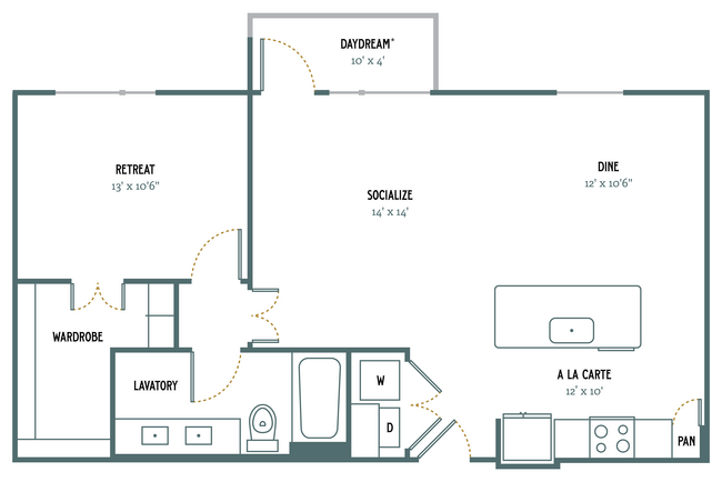 Floorplan - Gatsby on Ross