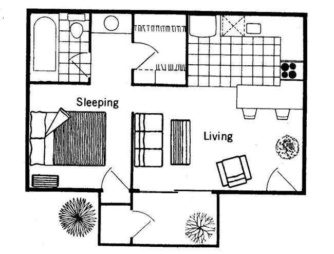 Floorplan - Northeast Pines