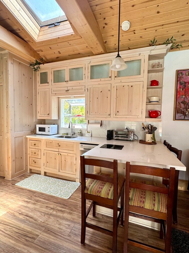 Kitchen with dishwasher and induction cook-top - 1134 Stanford St