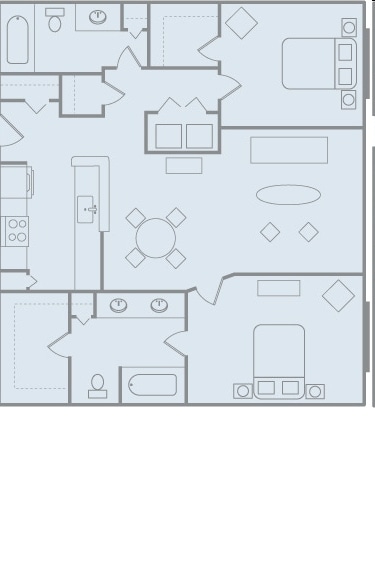 2BR/2BA - 2200 Gateway Oaks Dr