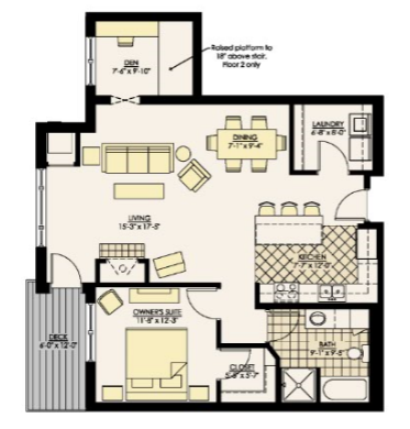 Floorplan - Westmarke Condominiums