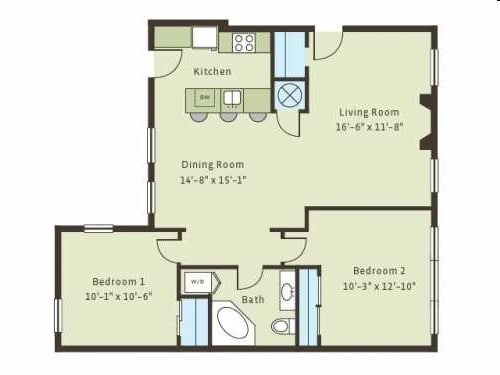 2BR/1BA - Yankee Hill