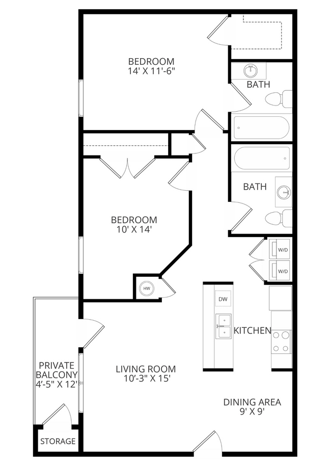 Floorplan - The Reserve at Abilene