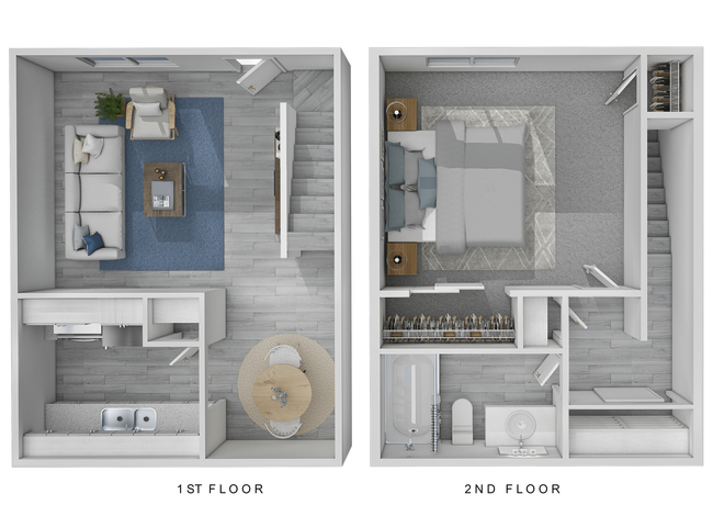 Floorplan - The Mirage Apartments