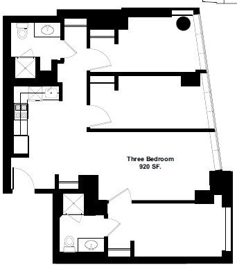 3BR/2BA - Baumhart Hall