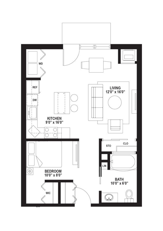Floorplan - The Ellory