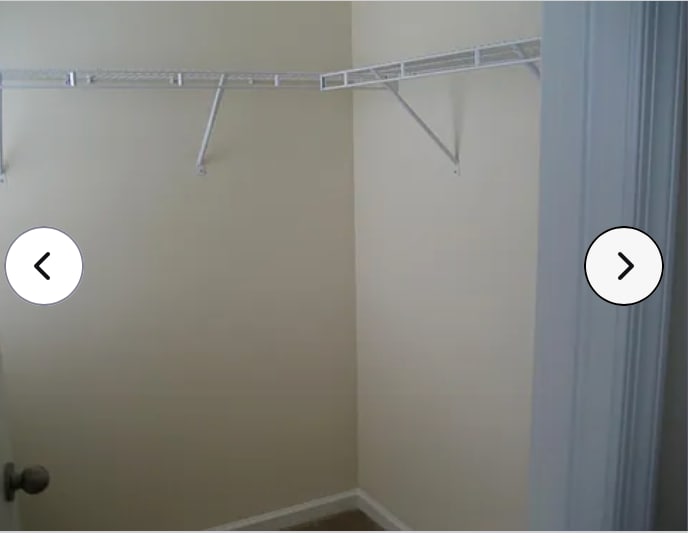Walk in closet for master bedroom - 112 Ridgemont Dr