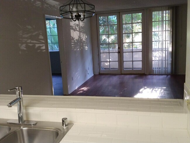 living room with master bdrm to the left - 640 Veteran Ave