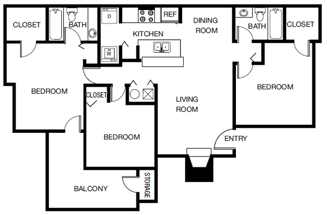 Floorplan - The Dawson