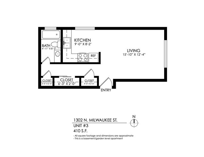 Floorplan - 1302 Milwaukee
