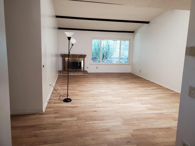 Living room with fireplace - 1278 Messina Pl