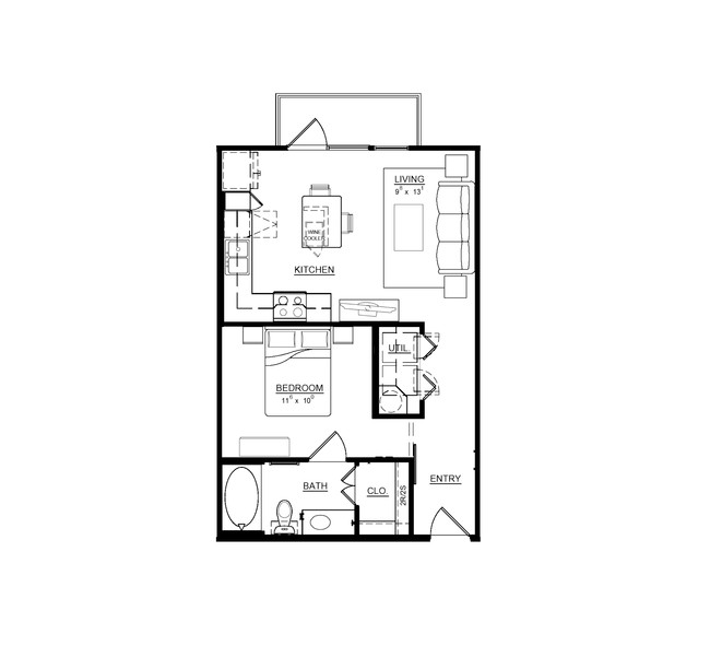 Floorplan - Magnolia off Henderson