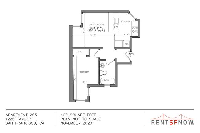 Floorplan - 1225 Taylor