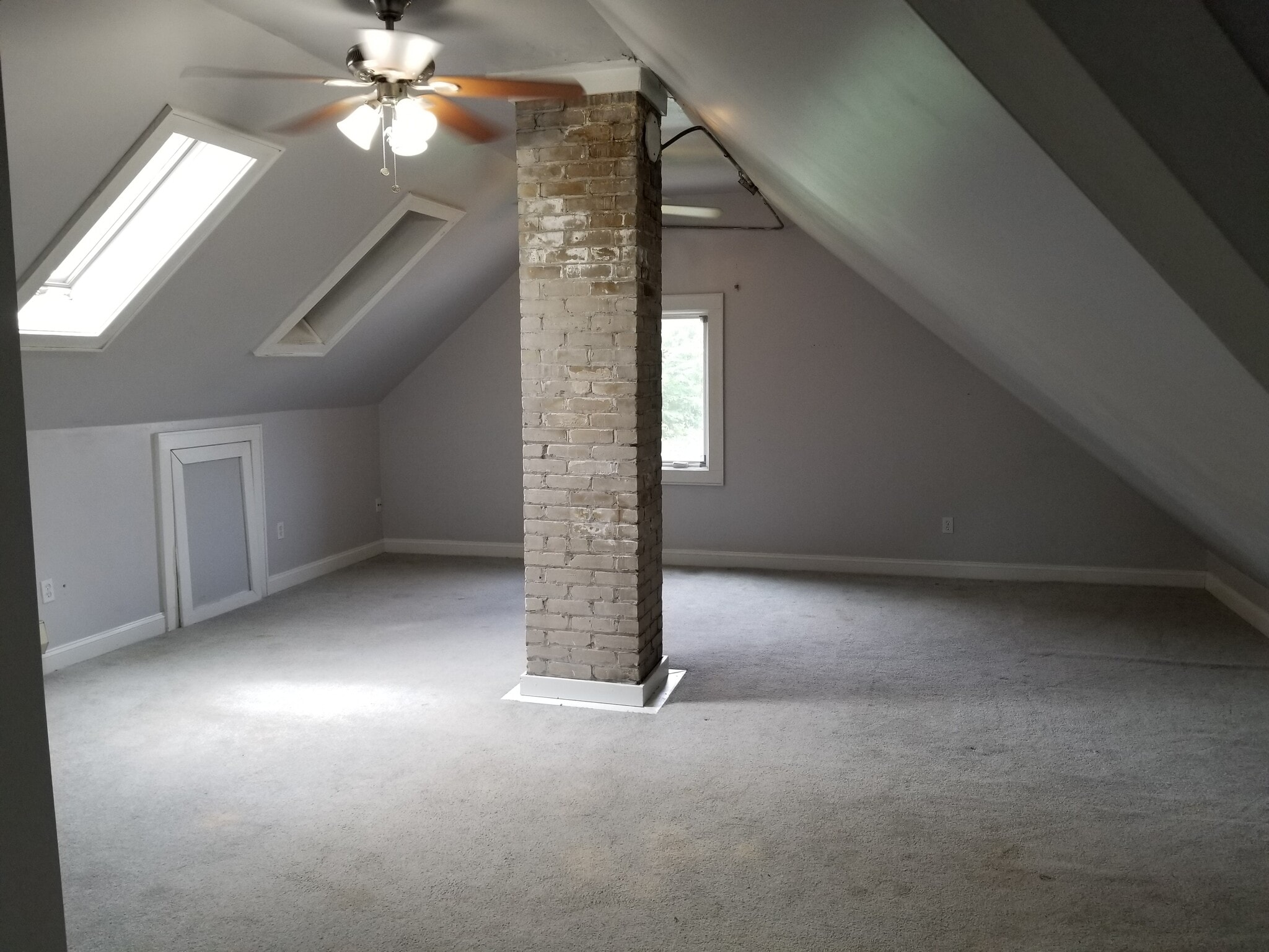 Massive Vaulted Upstairs Bedroom #4 with Skylights - 3285 N Cramer St