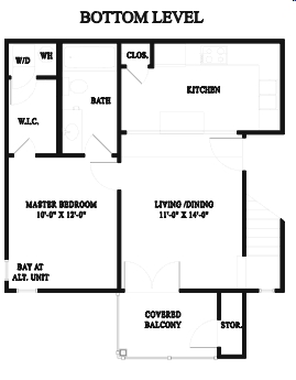 2BR/2BA - Wendover Walk Apartments