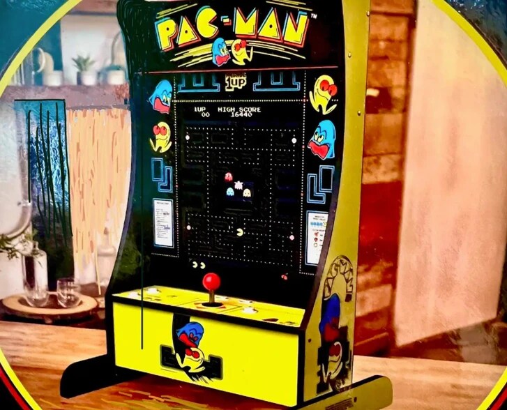Vintage Pac-Man, Galaga video game console - 850 E Erie Ave