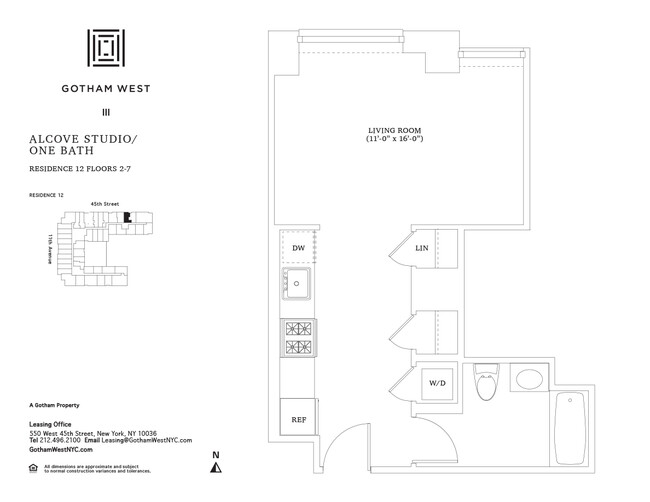 Floorplan - Gotham West