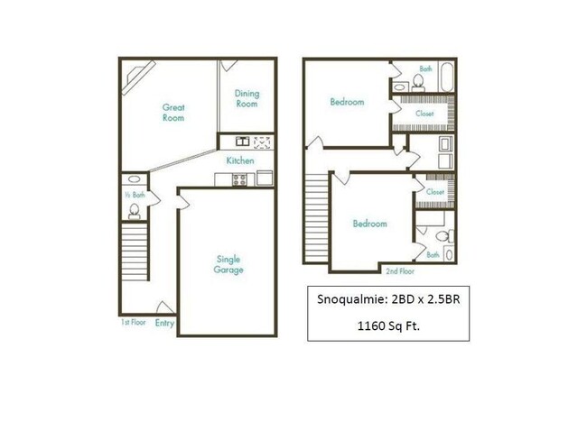 Floorplan - Townhomes at Mountain View