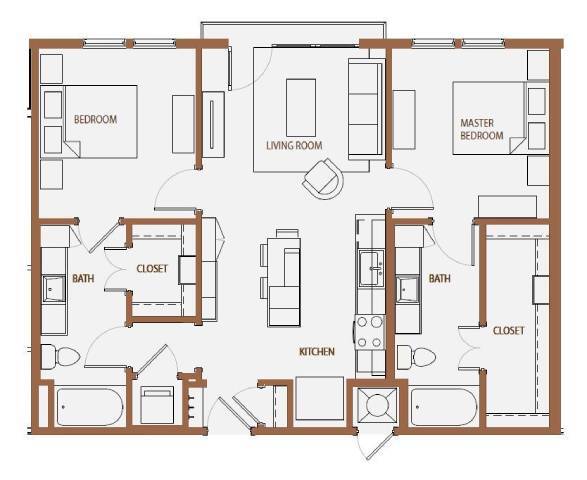 Floorplan - The Kelton at Clearfork