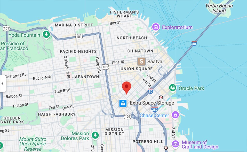 Downtown Location - 638 Minna St