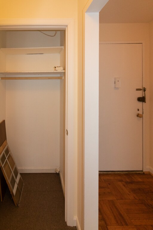 Hallway coat closet - 140 Grove St
