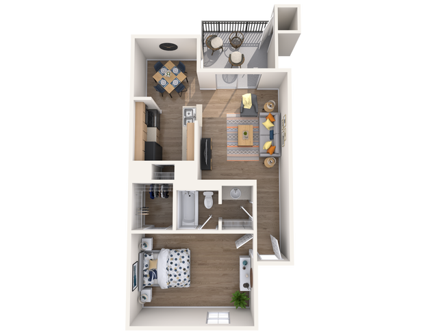 Floorplan - Verde Apartments