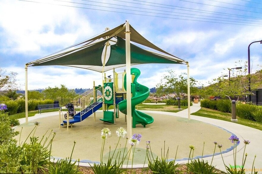 Tot lot playground. - 2626 Bellezza Dr