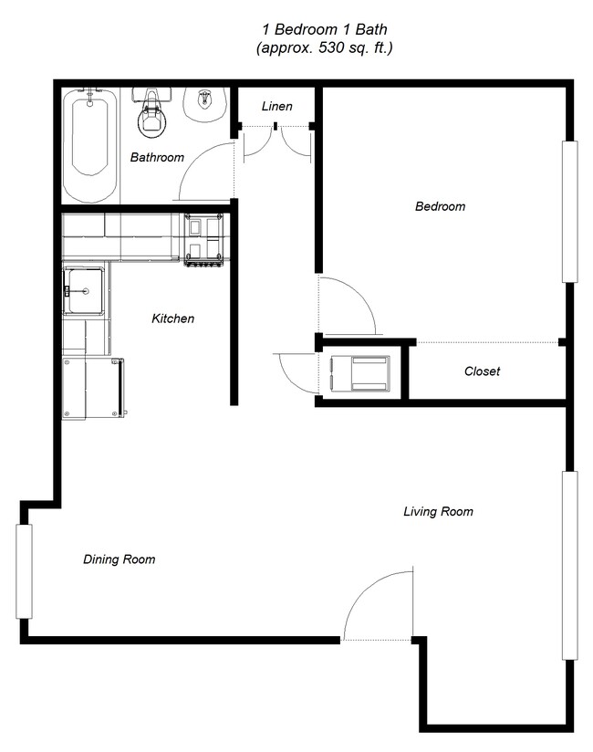 Floorplan - Del Prado I Apartments