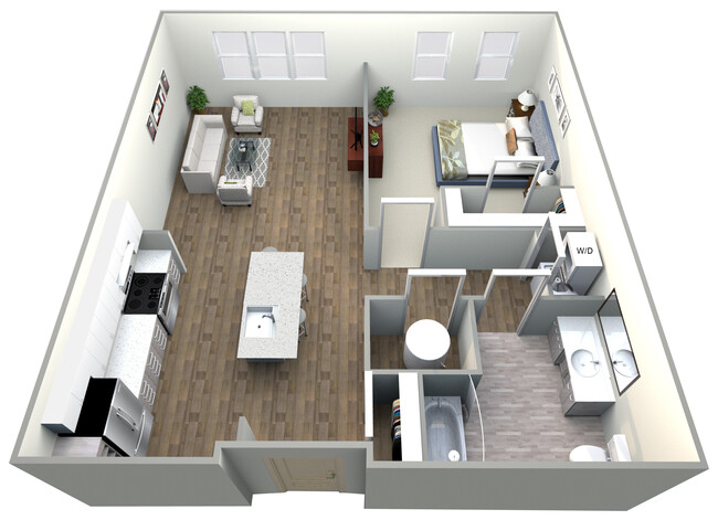 Floorplan - The Huntington