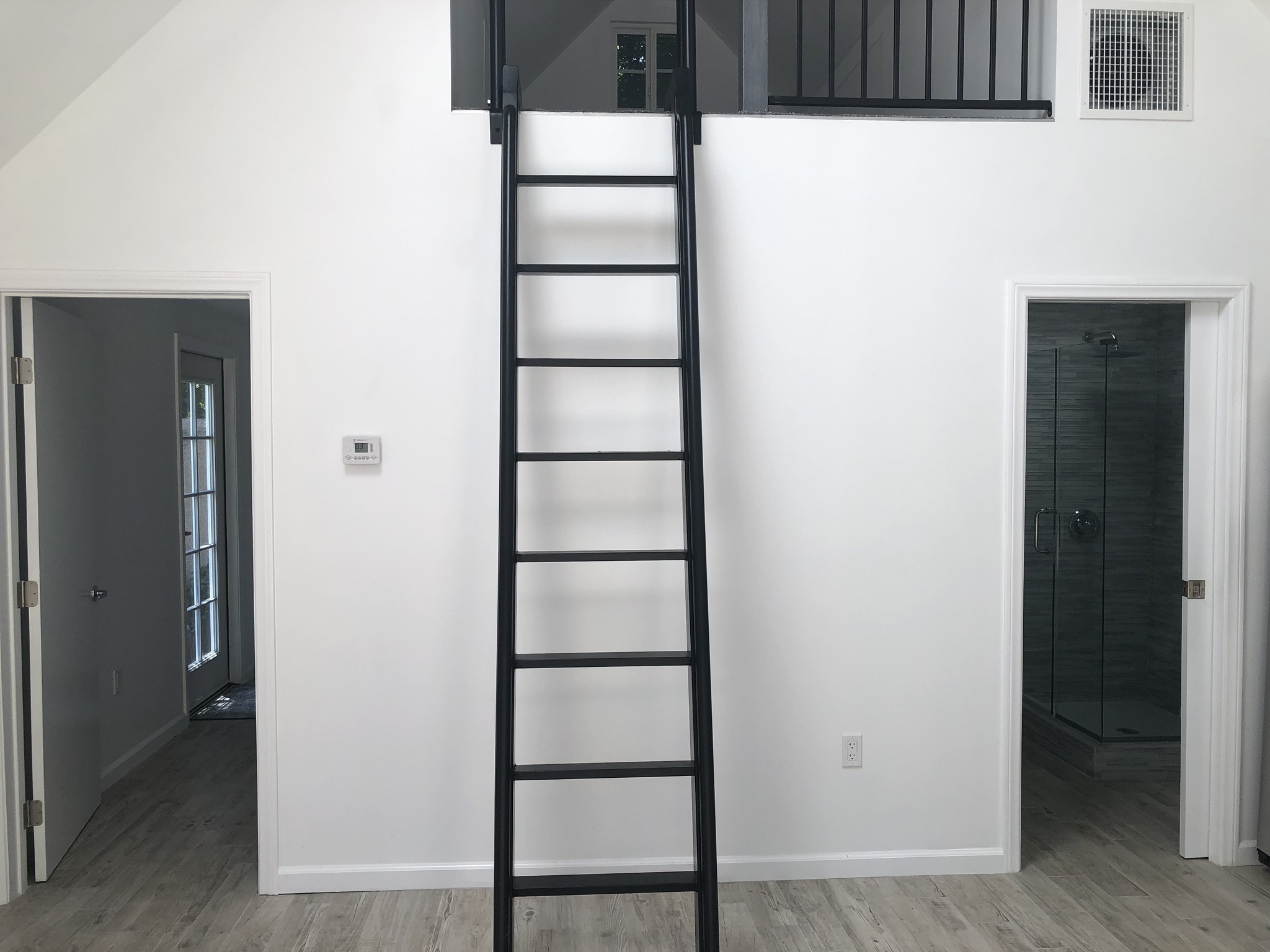 Custom ladder to loft space - 8422 W 4th St