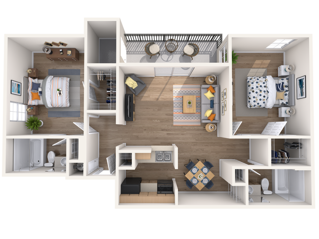 Floorplan - Verde Apartments