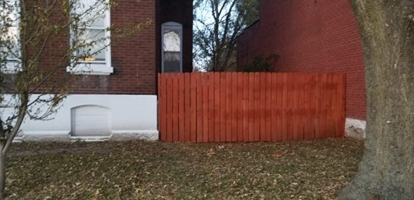 Privacy fence - 2621 Arsenal St