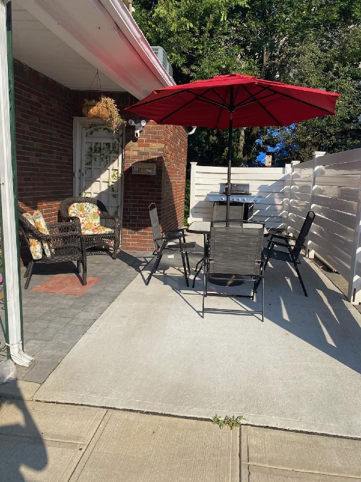 front porch/driveway - 1806 Cliff St