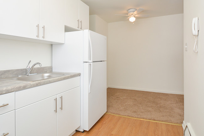 Sample Kitchen - Woodview Apartments