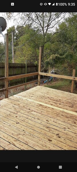 Rear BBQ Deck 16'x16' - 2630 S 22nd St