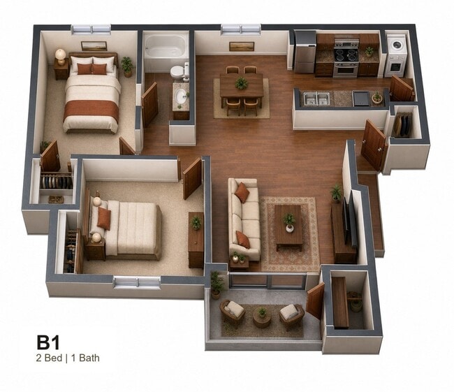 Floorplan - Leander