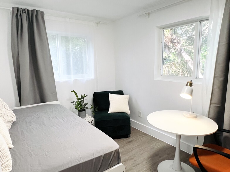 Garden views from this room - 6863 NW 2nd Ave