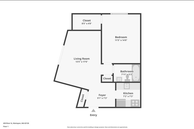 Floorplan - 430 River