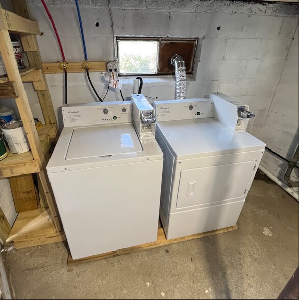 Shared laundry, located in utility room - 402 W William St