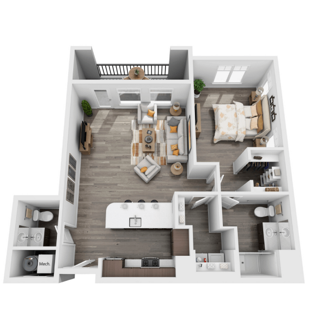 Floorplan - Fairway Flats