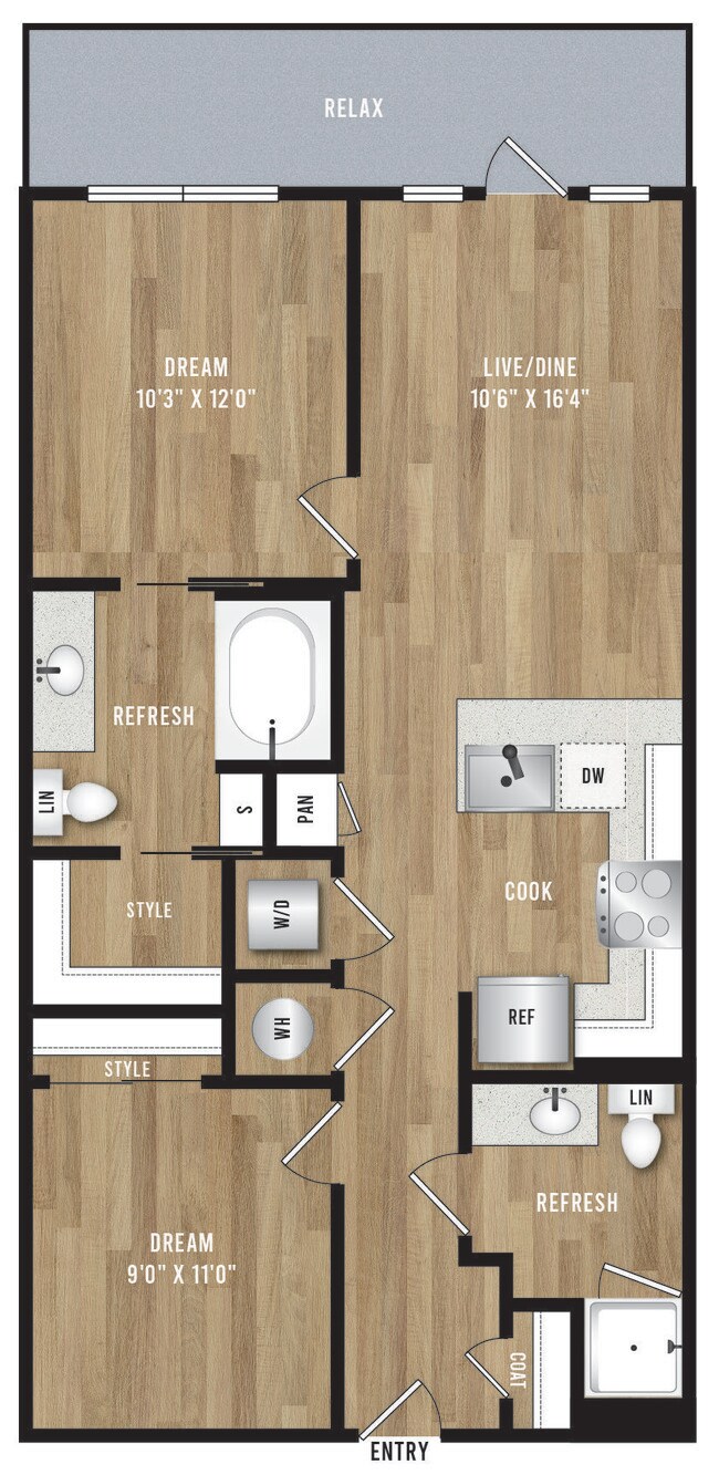 Floorplan - Victor Prosper